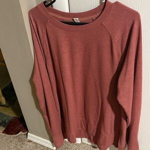 RBX Women's Sweatshirt in Rust Red